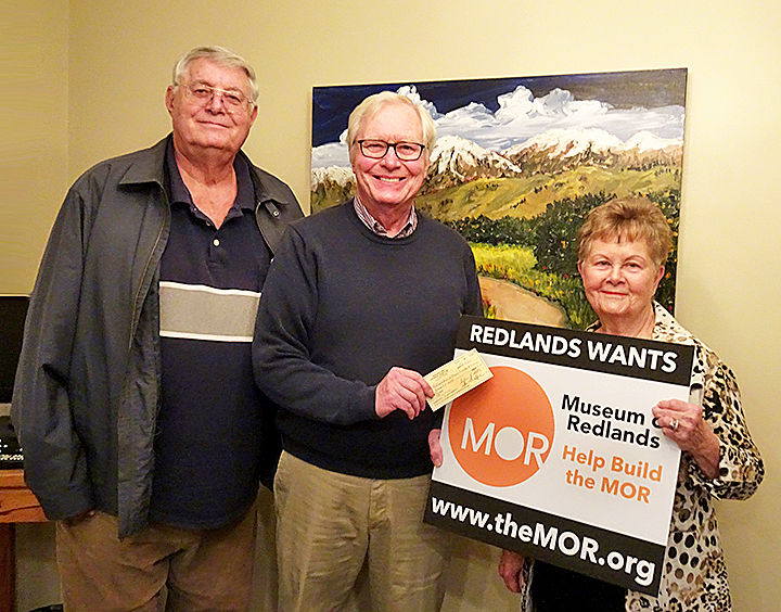 Historical Society donates $10,000 to the Museum of Redlands.